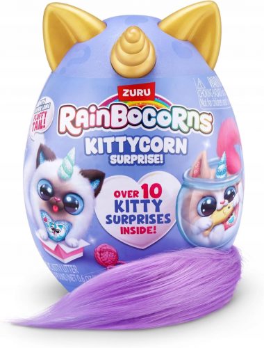  Rainbocorns SURPRISE JAJE Kittycorn Surprise MAČKA PLIŠANA IGRAČKA Jednorog