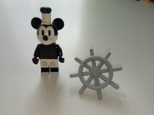  lego disney minifigura - vintage mickey mouse dis024