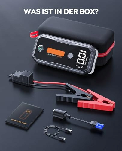  Automobilska baterija BUTURE Jump Starter 5000A 26800mAh (svi plinovi/10L dizel), BETA03