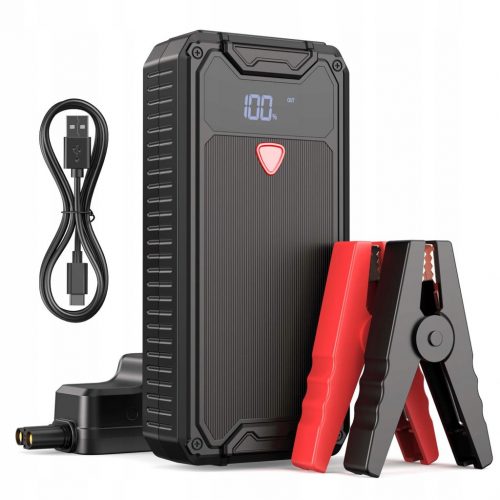  JUMP STARTER Powerbank 4000A 26800mAh Starter LED LCD Auto