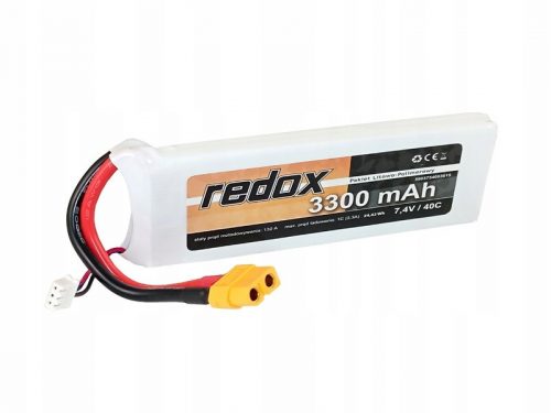  Redox 3300 mAh 7.4V 40C XT-60 - LiPo paket