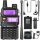  BAOFENG UV-5R 8W PMR FM WALKIE TALKIE RADIO TELEFON + SLUŠALICA