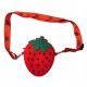  SILIKONSKA VREĆICA STRAWBERRY SACHET TOY, guma, 0+