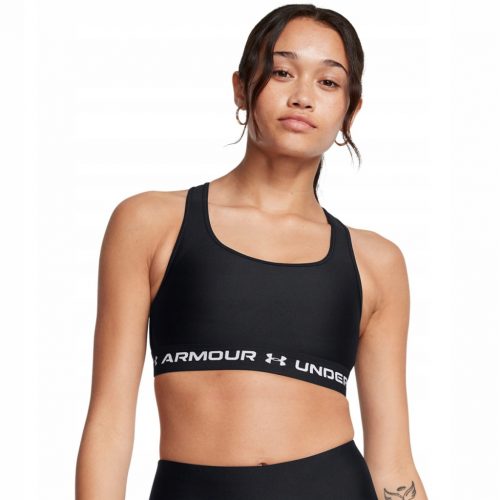  Under Armour Crossback Mid Bra grudnjak za vježbanje - crni