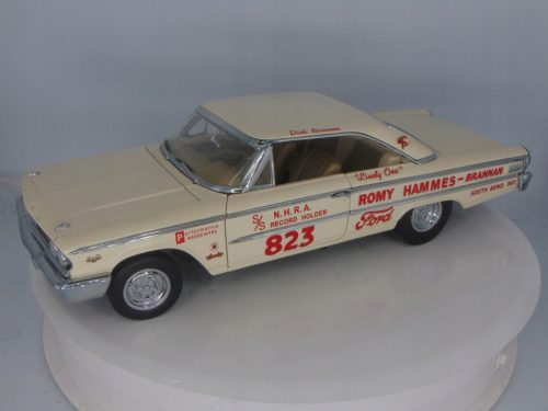  SUN STAR 1963 DICK BRANNAN #823 FORD GALAXIE 500 ROMY HAMMES NHRA 1:18