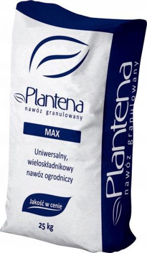  Plantena Max višekomponentno gnojivo granulat 25 kg 25 l