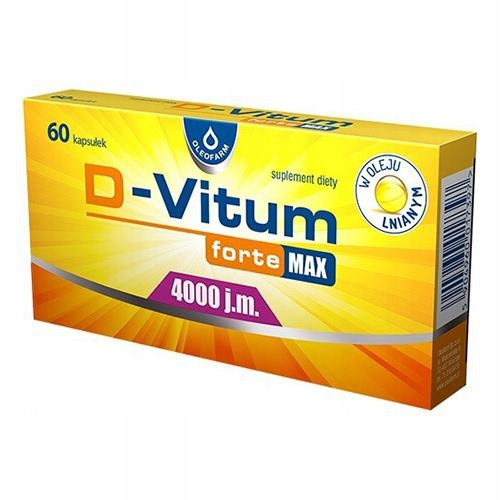  Oleofarm D-Vitum Forte Max dodatak prehrani kapsule 60 kom.