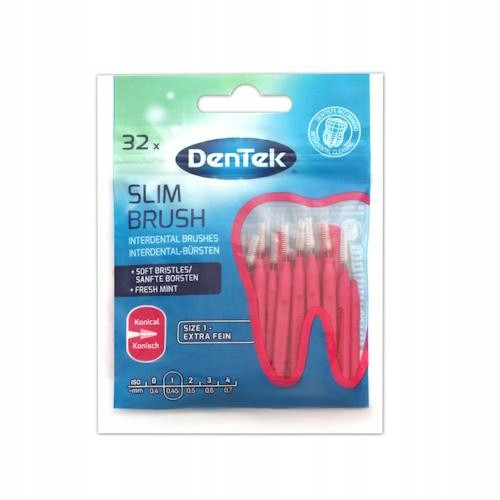  DENTEK SLIM BRUSH 1 MEĐUZUBNE ČETKICE 32 kom