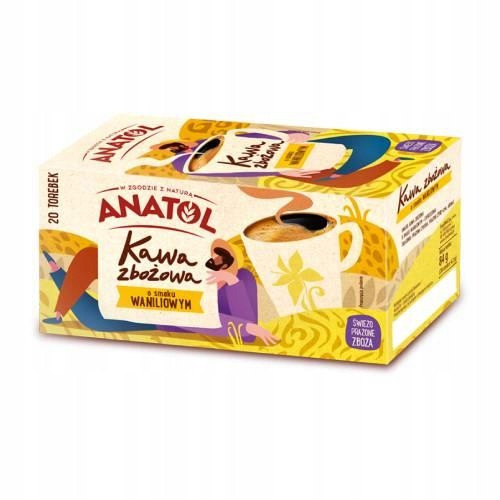  ANATOL express žitna kava s okusom vanilije, žitarice vanilije 84g