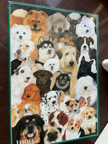  Puzzle Otter Housee Dogs Life Avril Haynes dog 1000