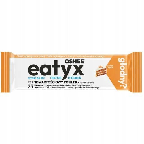  Eatyx Carrot Cake Pločica, kompletan obrok, 60 g