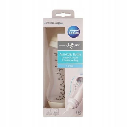  Canpol Babies Anti-colic Bočica S-Shape Wide PP 310 ml