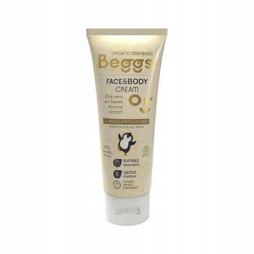  Beggs hidratantna krema za lice i tijelo za djecu, 75 ml