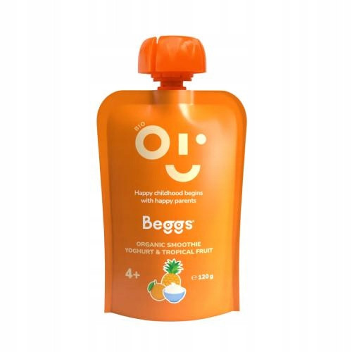  Beggs BIO Smoothie s jogurtom i tropskim voćem 4+, 120g