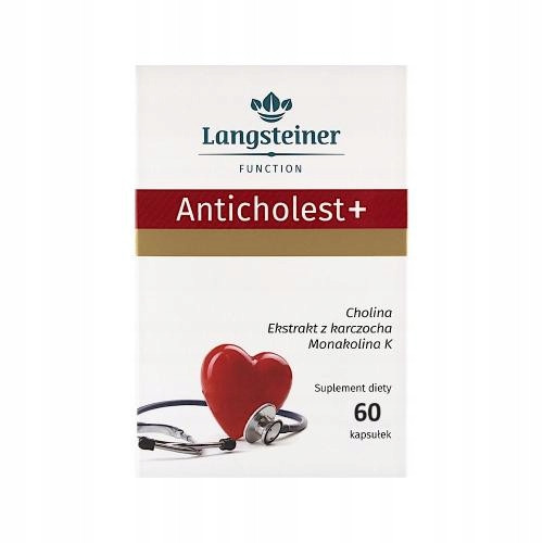  Antiholest+ 60 kaps. Langsteiner homocisteinski kolesterol