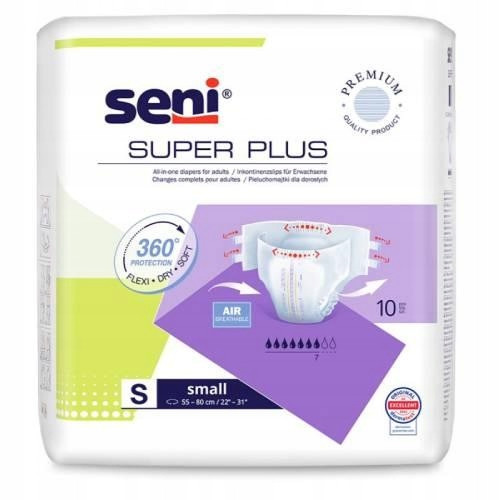  SENI SUPER PLUS Pelene za odrasle S, 10 kom