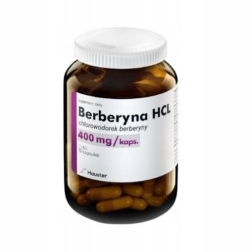  Berberin HCL 400 mg 60 kapsula Hauster