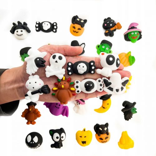  50x Halloween mochi squishy antistres squishy