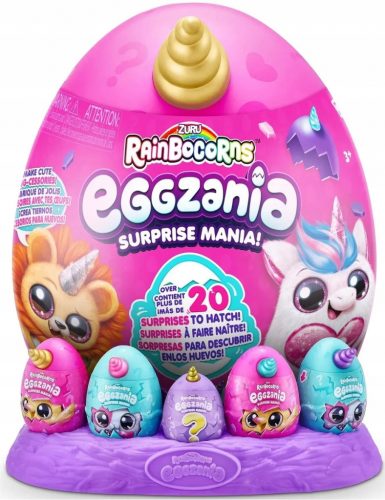  ZURU Rainbocorns Eggzania Surprise Mania Plišana maskota 1 kom.