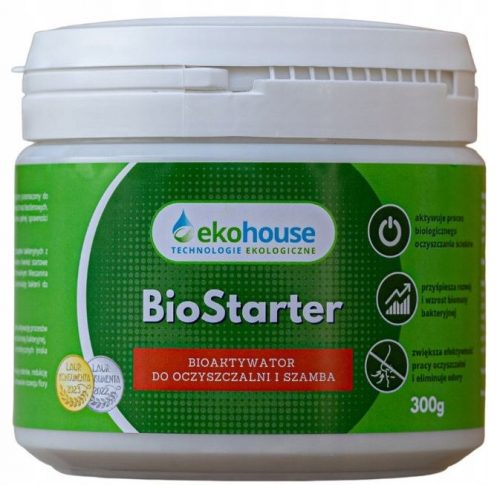  BioStarter - bioaktivator za postrojenja za pročišćavanje otpadnih voda i septičke jame