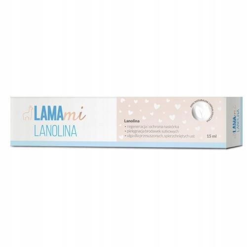  LAMAmi Lanolin, mast za iritaciju bradavica dojke, 15 ml