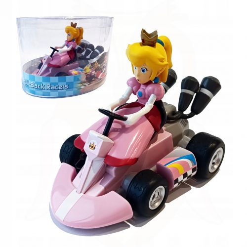  Super Mario Kart figura princeze breskve s Mariokartom na povlačenje