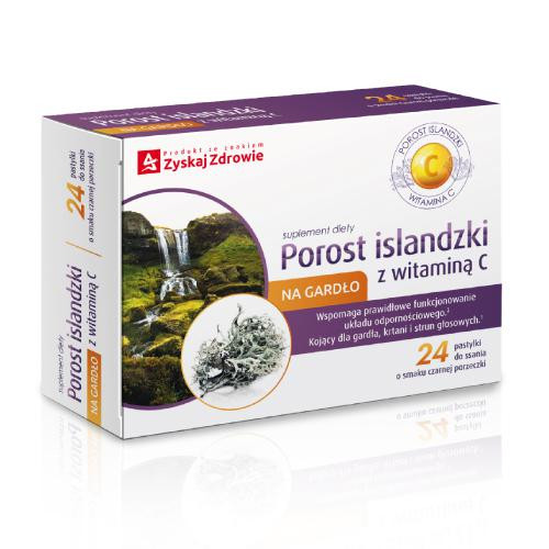  Islandski lišaj s vitaminom C Get Health 24 pastile