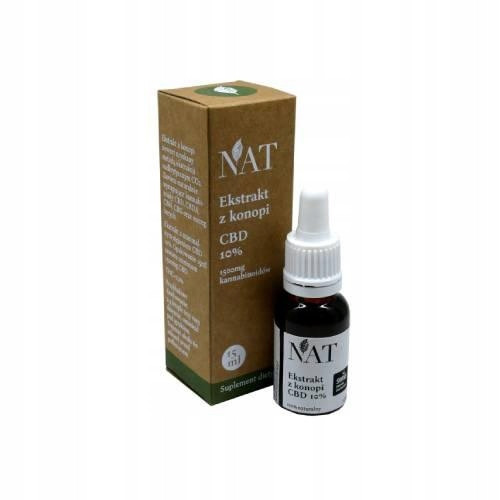  CBD konopljino ulje 10% Nat 15 ml