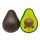  Jumbo Avocado Squishy Antistres igračke Simulirane