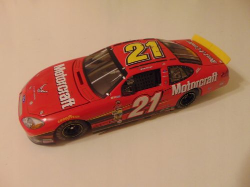  TEAM CALIBER 2004 RICKY RUDD #21 FORD TAURUS MOTORCRAFT NASCAR 1:24