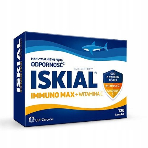  Iskial Immuno Max + Vitamin C 120 kap.