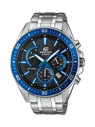  CASIO EDIFICE MUŠKI SAT EFR-552D-1A2VUEF CHRONO STEEL BLUE + KUTIJA 47mm