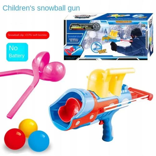  Clip Snow Ball Blaster Novi 2IN1 plastični alat za izradu snježnih lopti Kreativan