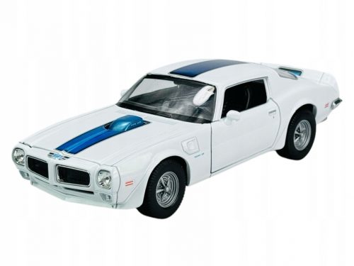  WELLY 1972 PONTIAC FIREBIRD TRANS AM BIJELI 1:24 NOVI METALNI MODEL 24075