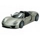  WELLY PORSCHE 918 SPYDER SREBRNA 1:24 NOVI METALNI MODEL 24055