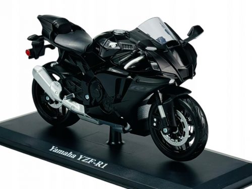  MAISTO YAMAHA YZF-R1 BLACK 1:12 + STALAK MOTOCIKL NOVI MODEL 32723