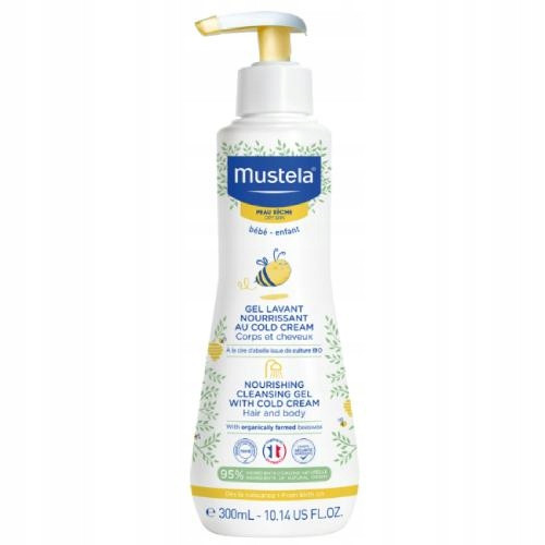  MUSTELA BEBE Gel za pranje s Cold kremom 300 ml