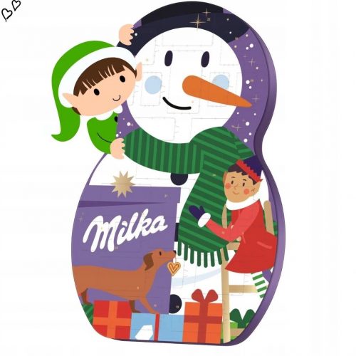  Milka 213g Adventski kalendar Snjegović Božićno izdanje Božić