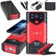  JUMP STARTER POKRETANJE MOTORA POWERBANK 2 U 1 SA ZASLONOM BATERIJE 20000 MAH