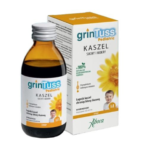  GRINTUSS PEDIATRIC 180g - 132ml - SIRUP ZA SUHI I MOKRI KAŠALJ ZA DJECU