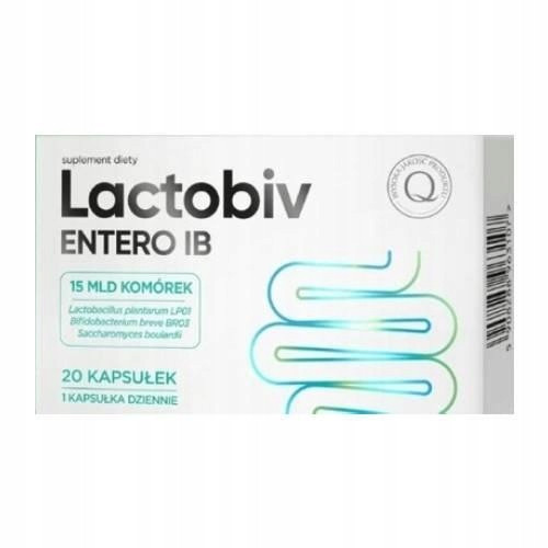  LACTOBIV Entero IB Synbiotic 20 kapsula