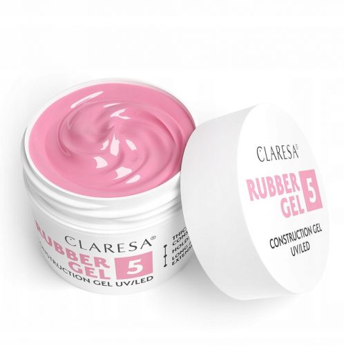  Claresa RUBBER GEL gel za izgradnju nadogradnje noktiju builder 5 12g