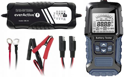  EverActive CBC-10 12V 24V digitalni ispravljač