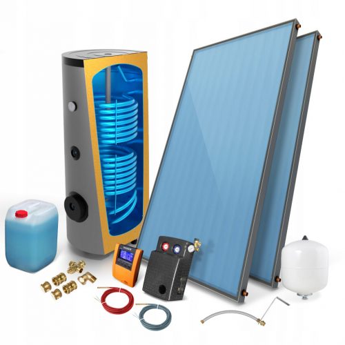  Set solarnih kolektora x 2 ECO 2.0 sa spremnikom od 200 l.