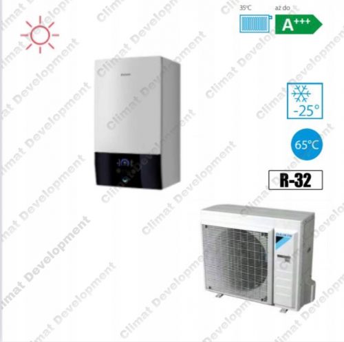  Dizalica topline Daikin Altherma 3 RW 08E6V/9W + 06EVH