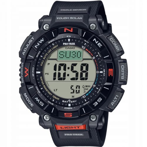 Casio PRG-340-1ER sat, crni, remen