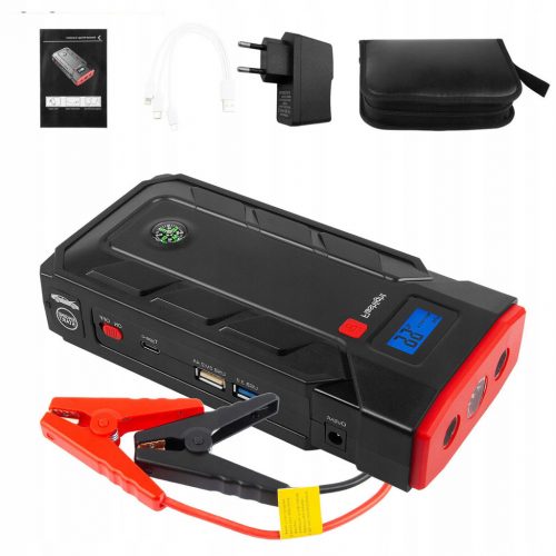  JUMP STARTER UREĐAJ ZA POKRETANJE 10400MAH 12V SA KOMPASOM POWER BANK