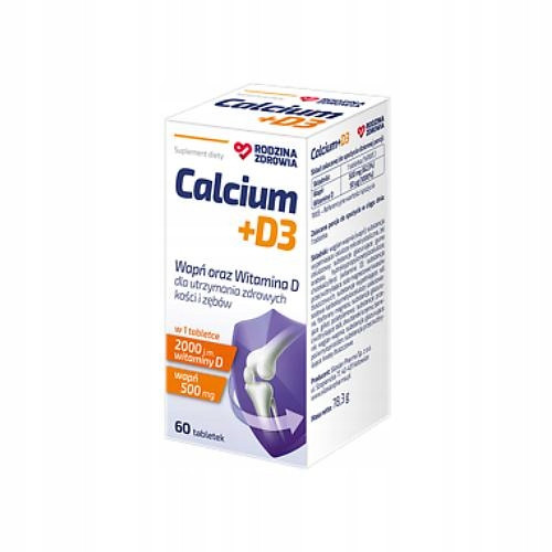  Family Health Calcium+D3, 60 tableta