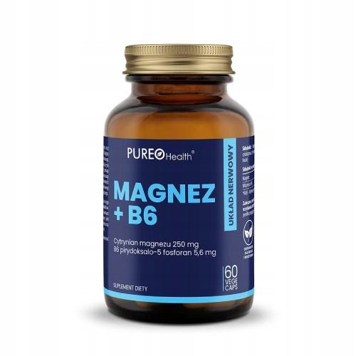  Pureo Health Magnezij + B6 kapsule 60 kom.