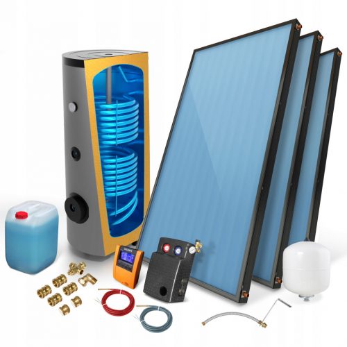  PREMIUM solarni set, solarni kolektor 3 x 2,0 sa spremnikom 300 l